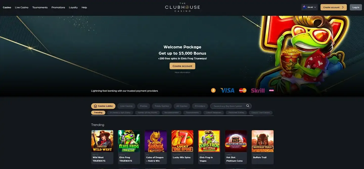 The Clubhouse Casino